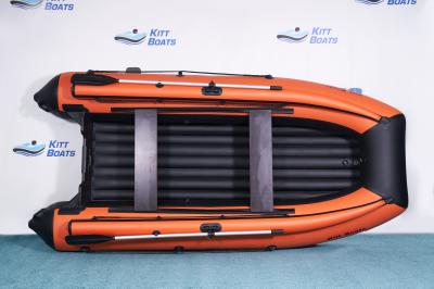 Лодка ПВХ Kitt Boats 350 НДНД фальшборт моторная