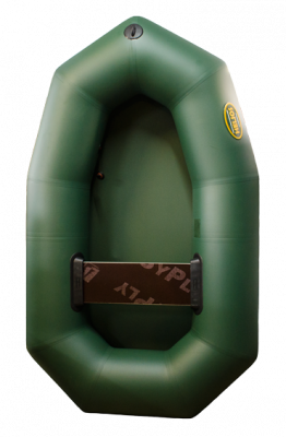 Гребная ПВХ лодка Гелиос 19 (зеленый)