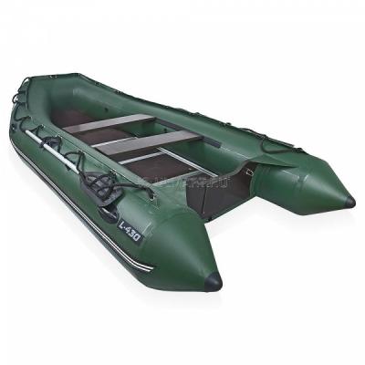 Лодка ПВХ Лидер 430 моторная