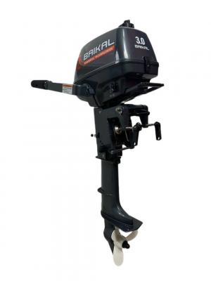 Лодочный мотор Байкал 3 HP (3 л.с., 2 такта)