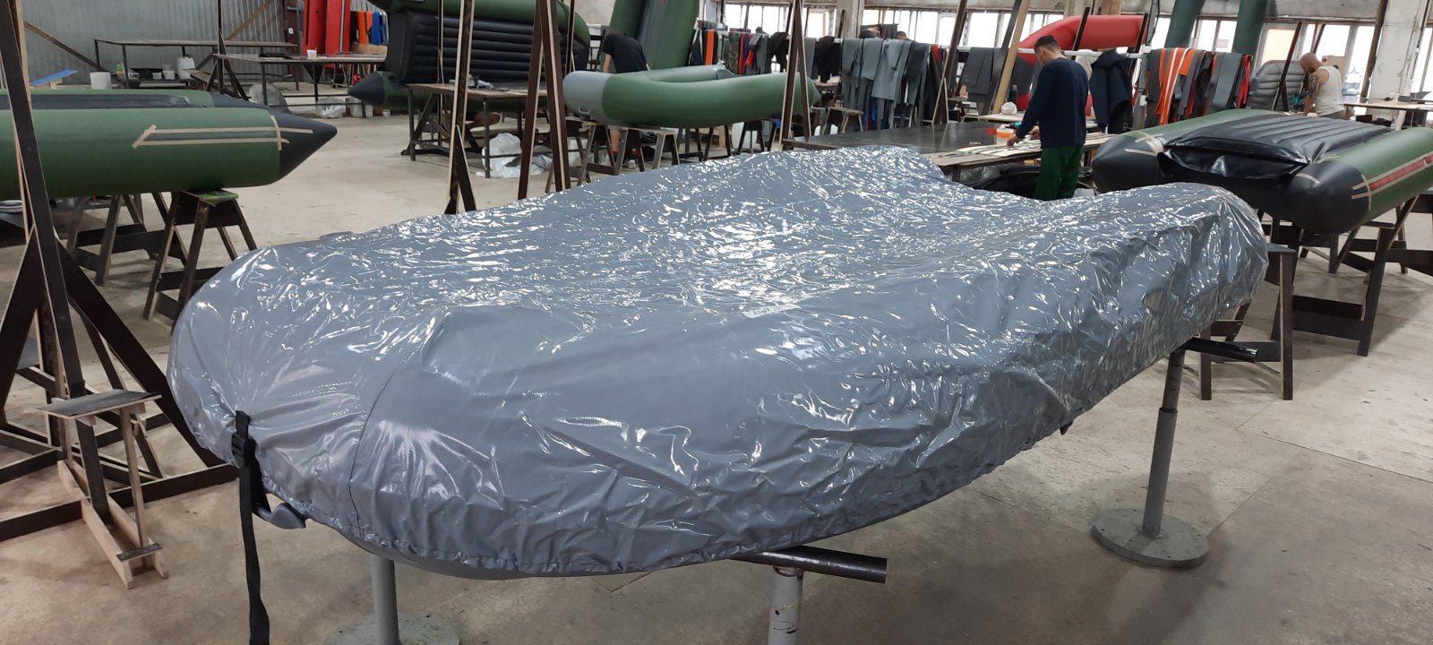 Тент транспортировочный для лодки Roger 3500 (с конусами)