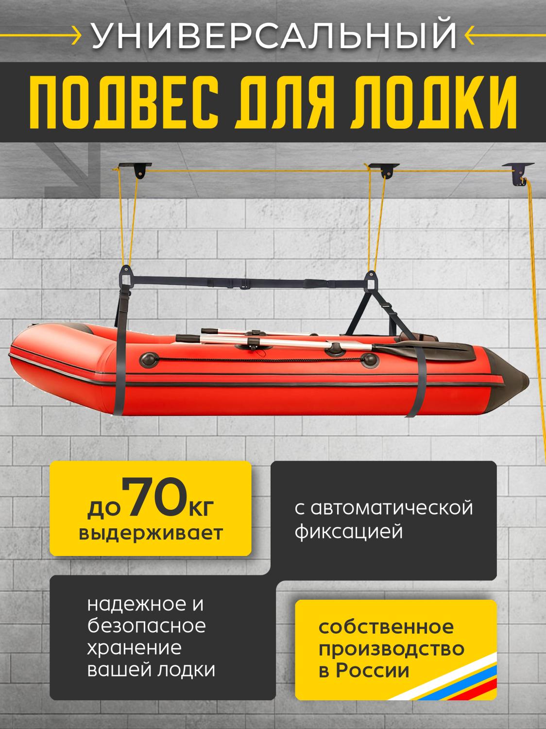 Универсальный подвес для лодки ПВХ до 70 кг. Универсальный подвес для лодки ПВХ до 70 кг.